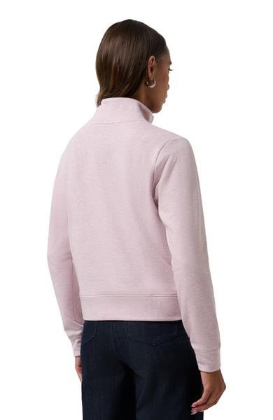 Travis Mathew Cloud Fleece Half-Zip damtröja, heather violet ice