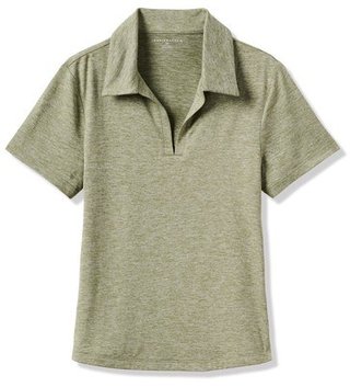 Travis Mathew Skyloft Light dam polo, heather oil green