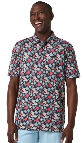 Travis Mathew Featherweight Fairway Fit herr polo, svart