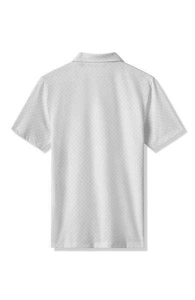 Travis Mathew Featherweight Salt Breeze herr polo, vit