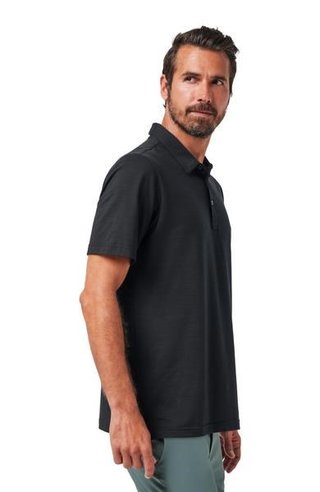 Travis Mathew The Heater herr polo, svart