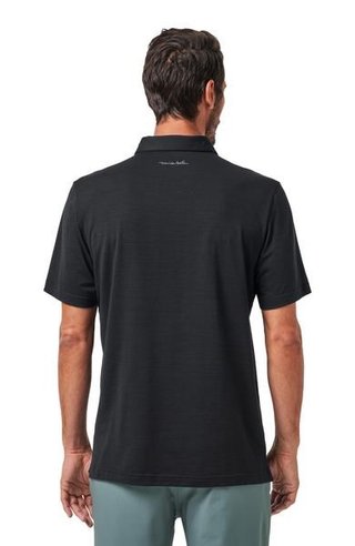 Travis Mathew The Heater herr polo, svart