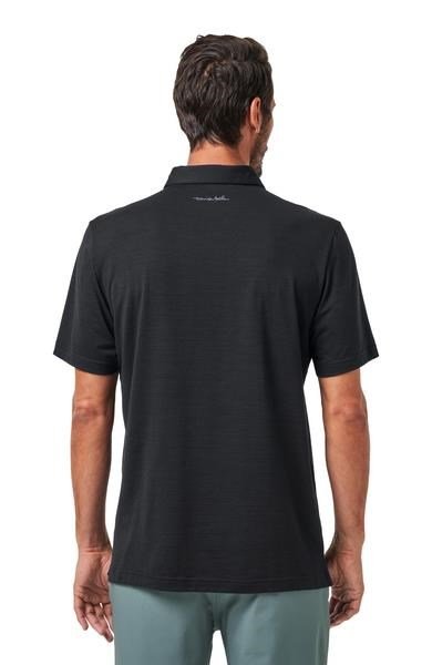 Travis Mathew The Heater herr polo, svart
