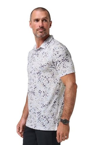 Travis Mathew Featherweight Chill herr polo, vit