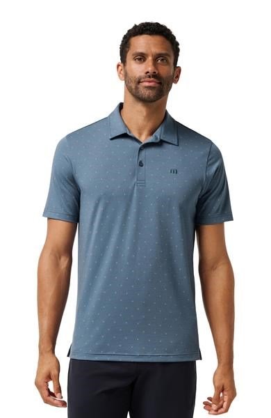 Travis Mathew Performance Jersey Wave herr polo, bering sea
