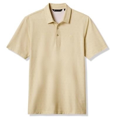 Travis Mathew Featherweight Views herr polo, pear sorbet