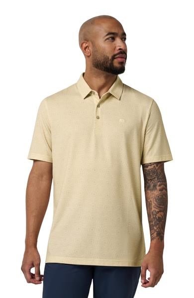 Travis Mathew Featherweight Views herr polo, pear sorbet
