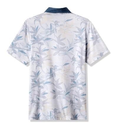 Travis Mathew Featherweight Drift herr polo, vit