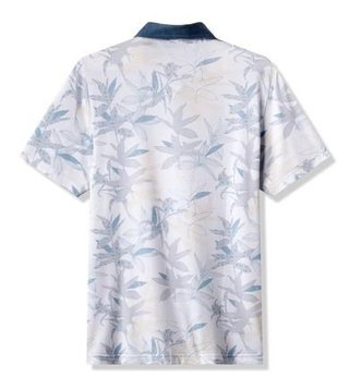 Travis Mathew Featherweight Drift herr polo, vit