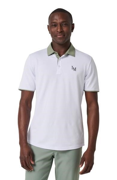Travis Mathew AB Energy herr polo, vit