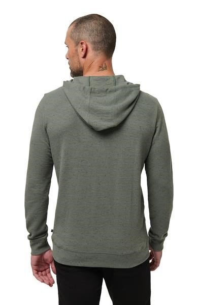 Travis Mathew Cloud Wafle herr sweatshirt, dark olive