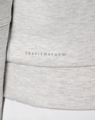 Travis Mathew Skyloft Soft Espresso Martini damjacka, heather light grey