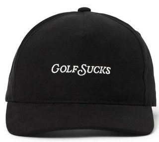 Travis Mathew Golf Sucks herrkeps, svart