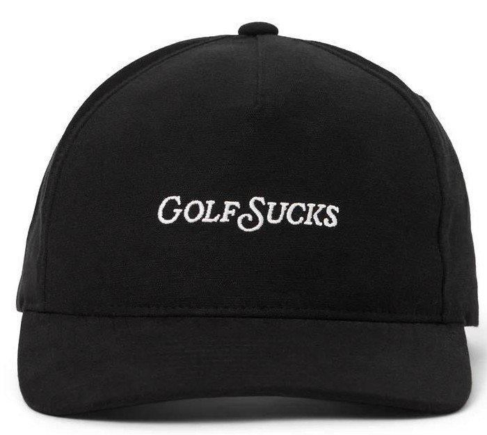 Travis Mathew Golf Sucks herrkeps, svart