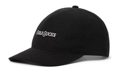 Travis Mathew Golf Sucks herrkeps, svart