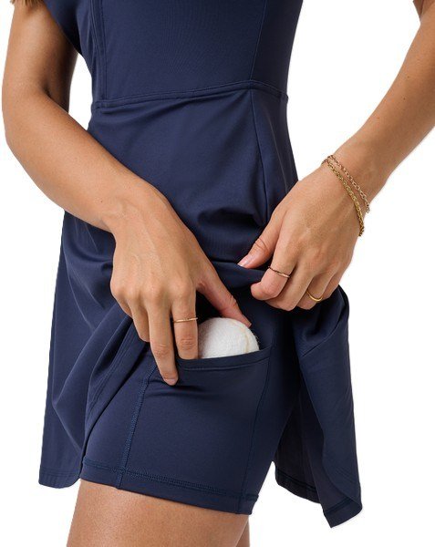 Travis Mathew Moveknit Sleeveless damklänning, navy blazer