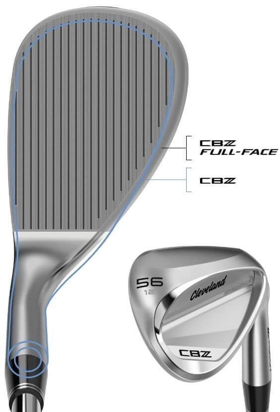 Cleveland CBZ Tour Satin Full Face wedge, stål