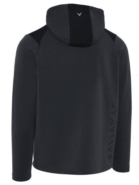 Callaway Soft Touch 1/4 Zip Premium herr hoodie, black heather
