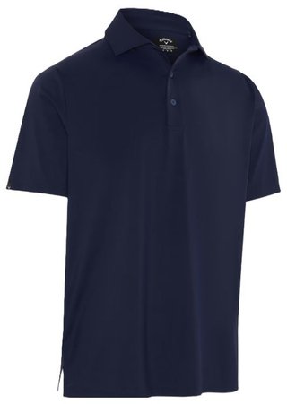 Callaway Premium Solid Cooling herr polo, peacoat