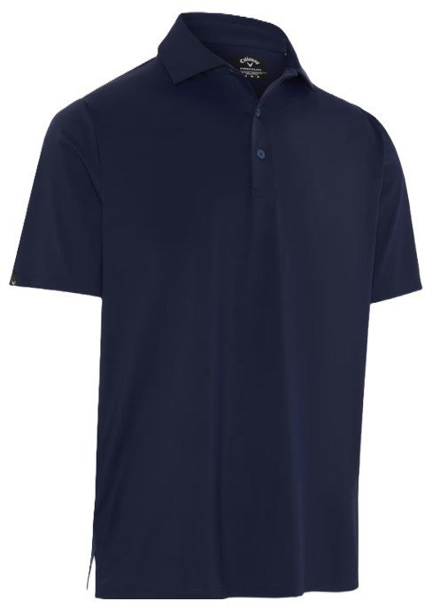 Callaway Premium Solid Cooling herr polo, peacoat