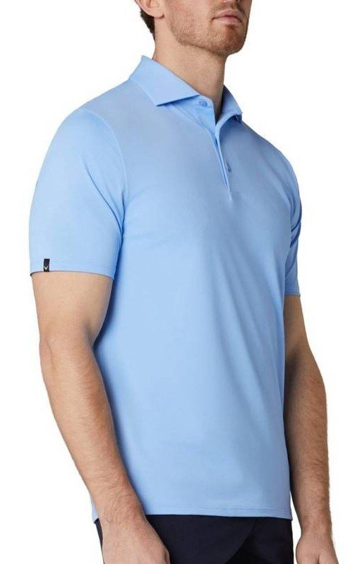 Callaway Premium Solid Cooling herr polo, vista blue
