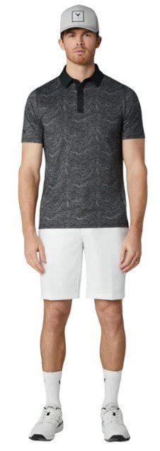 Callaway Hex Marble herr polo, caviar