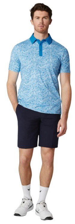 Callaway Hex Marble herr polo, brilliant blue