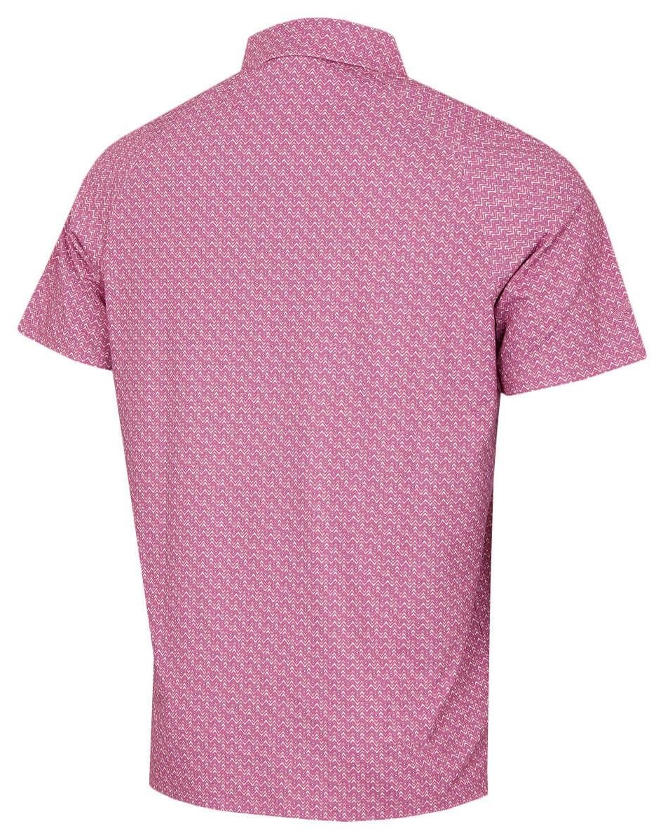 Callaway Timeless Chev herr polo, rose boquet