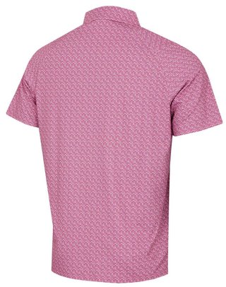 Callaway Timeless Chev herr polo, rose boquet