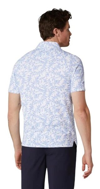 Callaway Chev Botanical herr polo, vista blue