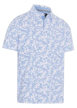 Callaway Chev Botanical herr polo, vista blue