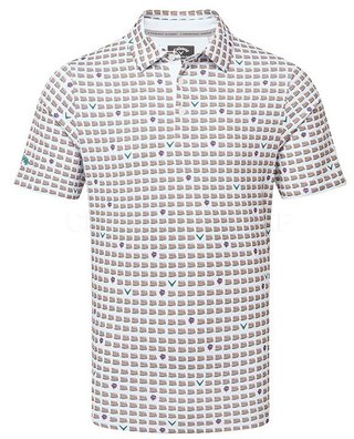 Callaway One Pimento herr polo, bright white