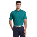 Callaway Trademark Golf Printed herr polo, galapagos green