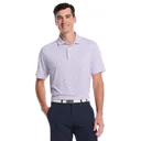 Callaway Trademark Golf Printed herr polo, pink tulle