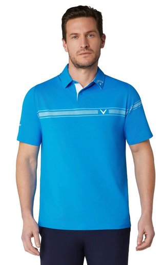Callaway Odyssey Block herr polo, brilliant blue