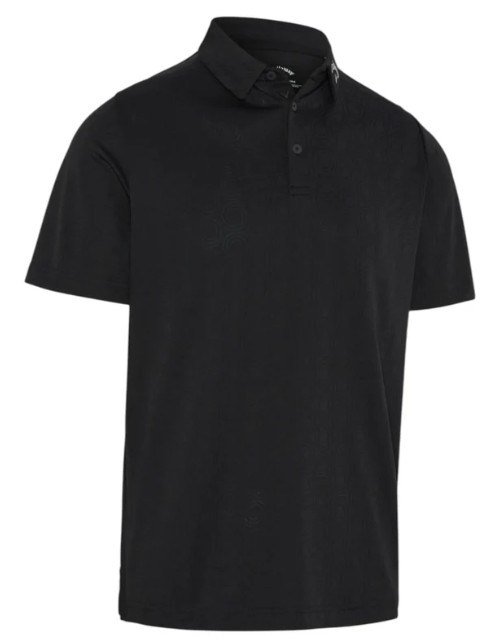 Callaway Odyssey Ventilated Jacquard herr polo, caviar