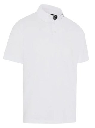 Callaway Odyssey Ventilated Jacquard herr polo, bright white
