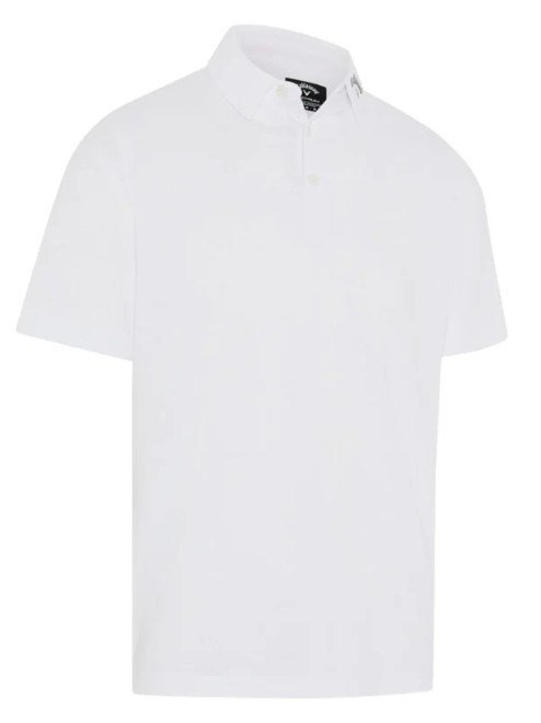 Callaway Odyssey Ventilated Jacquard herr polo, bright white
