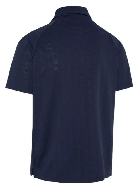 Callaway Odyssey Ventilated Jacquard herr polo, peacoat