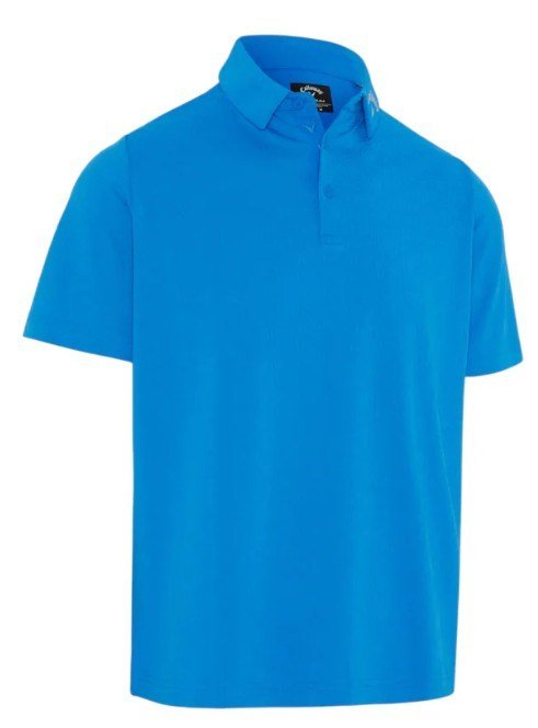 Callaway Odyssey Ventilated Jacquard herr polo, brilliant blue
