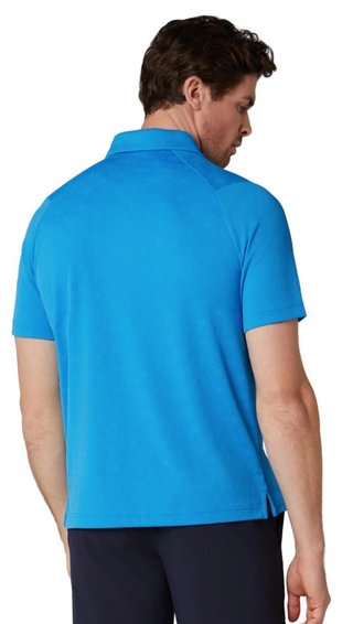 Callaway Odyssey Ventilated Jacquard herr polo, brilliant blue