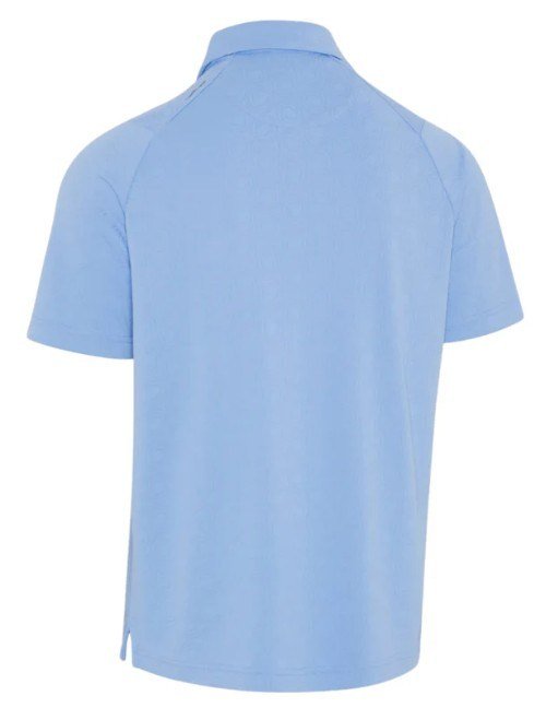 Callaway Odyssey Ventilated Jacquard herr polo, vista blue