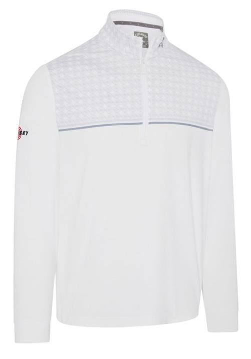Callaway Odyssey Printed Block herr sweatshirt, bright white