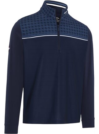 Callaway Odyssey Printed Block herr sweatshirt, peacoat