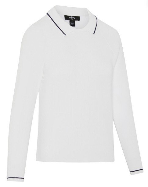 Callaway Collared damtröja, brilliant white