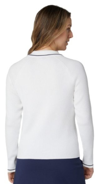 Callaway Collared damtröja, brilliant white