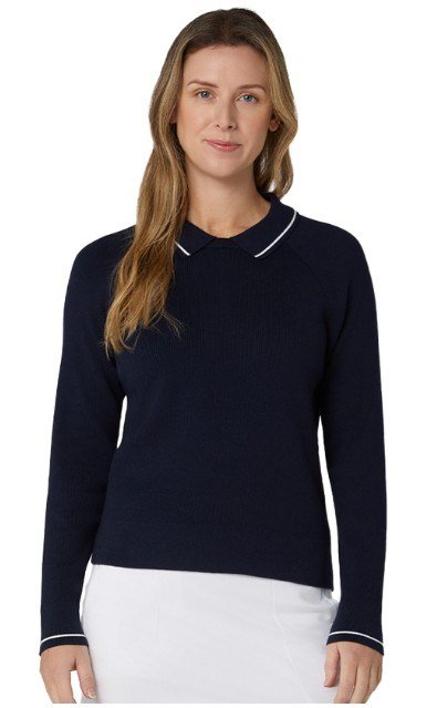 Callaway Collared dam tröja, peacoat