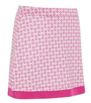 Callaway Deco Geo Printed damgolfkjol, fuchsia purple