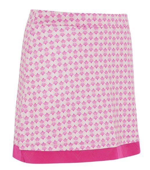 Callaway Deco Geo Printed damgolfkjol, fuchsia purple