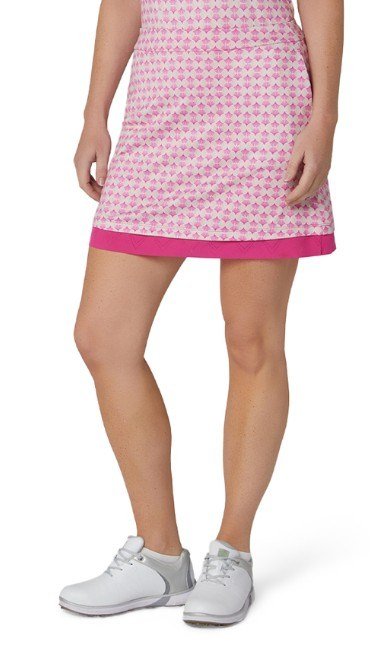 Callaway Deco Geo Printed damgolfkjol, fuchsia purple